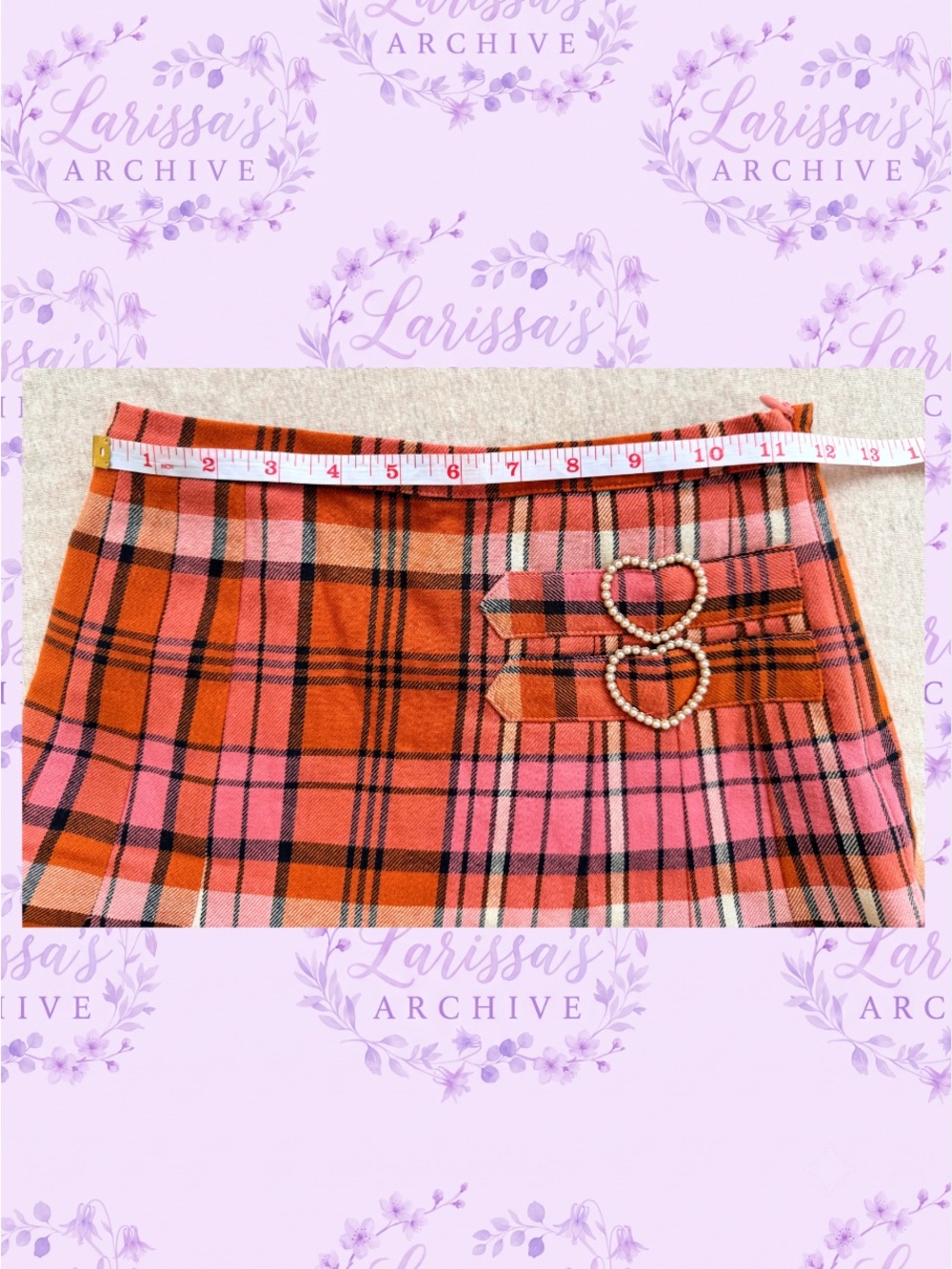 Sugar Thrillz Dolls Kill Real Everlasting Love Plaid Pleated Skirt XS (Fits XXS) - Picture 6 of 16